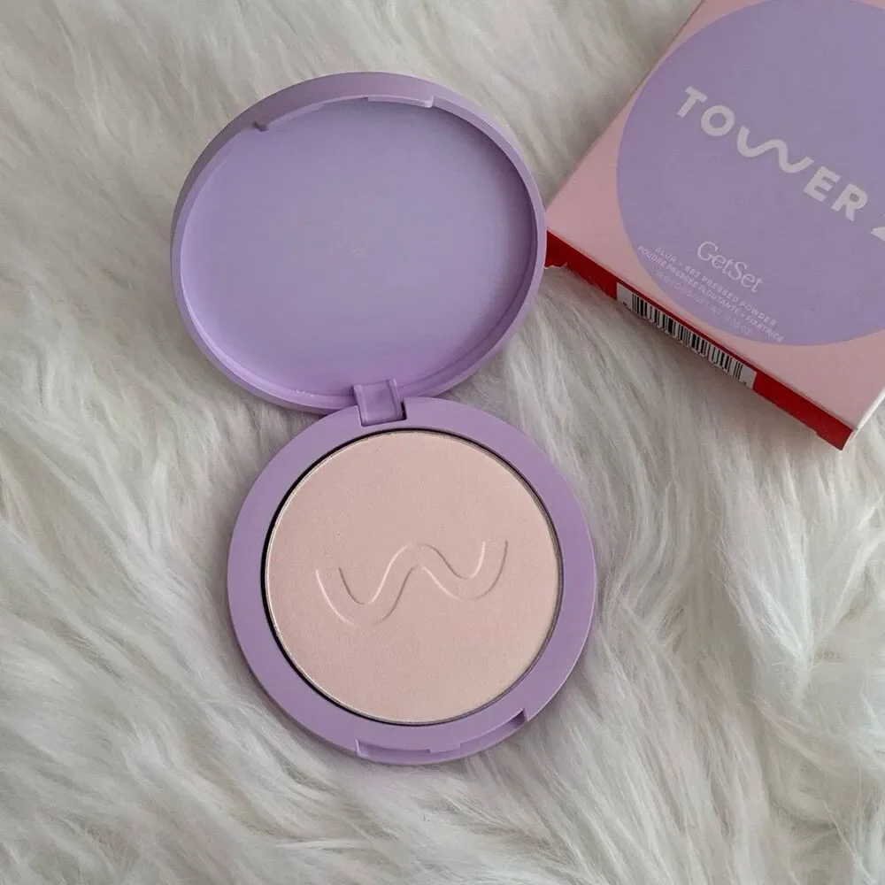 Tower 28 Beauty Get Set Blur + Set Talc Free Setting Powder Palisades Pink